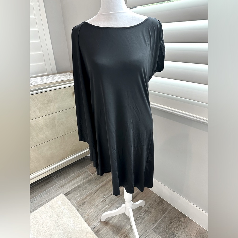Hermanny By Vix Top, Can Also Be Worn As Beach Cover Up, Black, One size